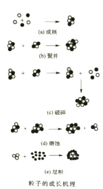 顆粒物料成長機理 顆粒物料成長機理